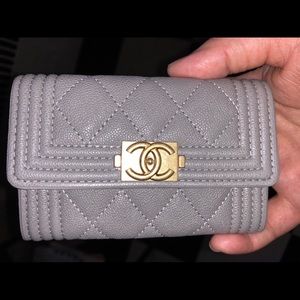 Authentic Boy Chanel Card Holder - BNIB